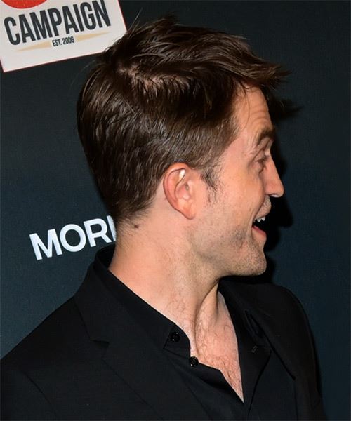Robert Pattinson Short Hairstyle - side on view