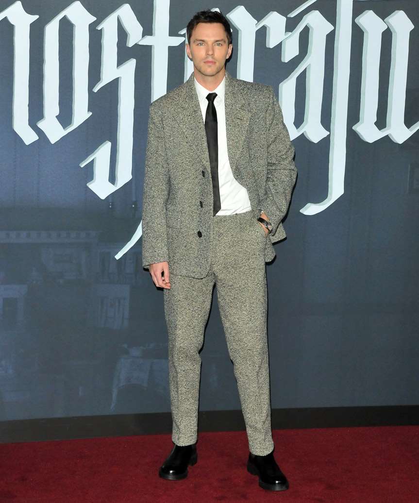 Nicholas Hoult Short Hairstyle - view from the side