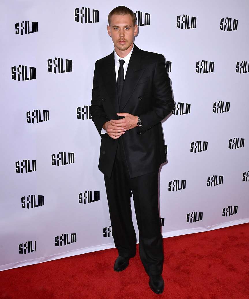 Austin Butler Buzz Hair Cut - view from the side