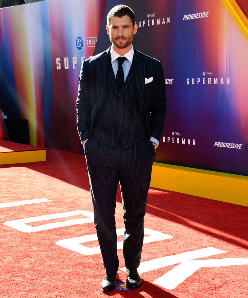 David Corenswet Short Hairstyle - view from the side