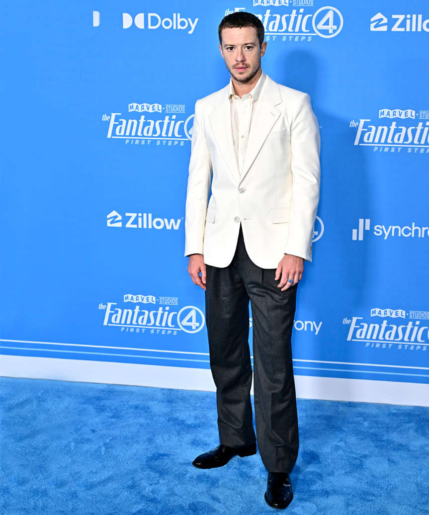 Joseph Quinn Short Hairstyle - view from the side