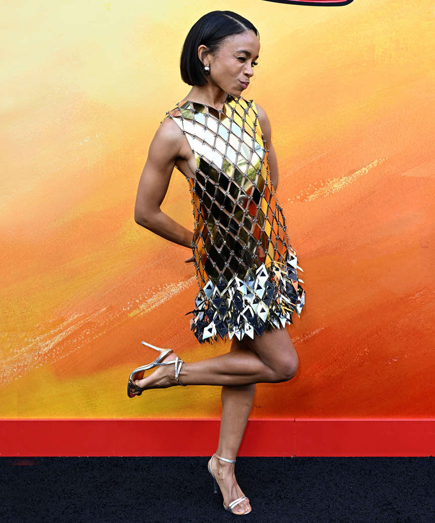 Rachel Hilson Short Blunt Bob Haircut - view from the side