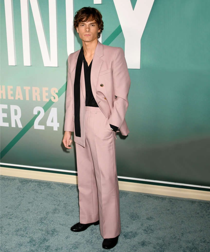 Mason Thames Hairstyle With Natural Waves - view from the side