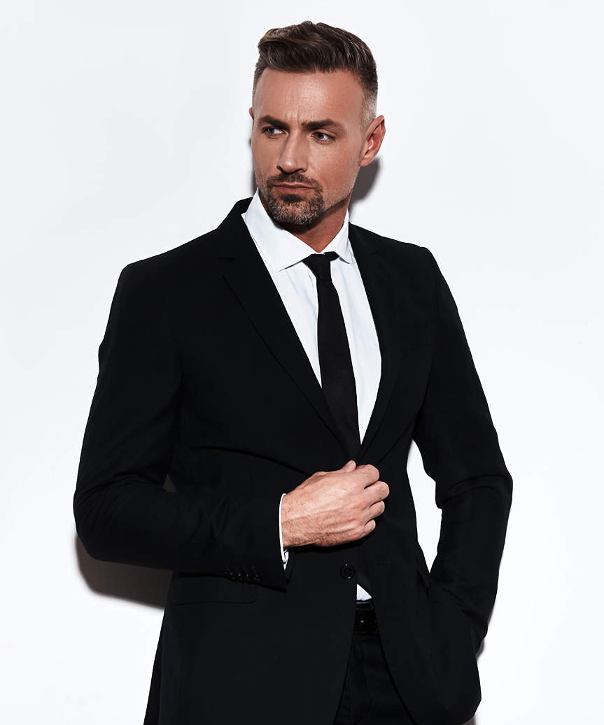 Short Timeless Hairstyle For Men - view from the side