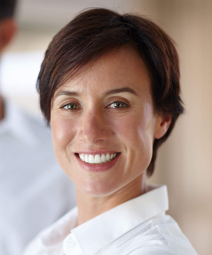 Classic Pixie Cut With Side-Swept Fringe - view from the side