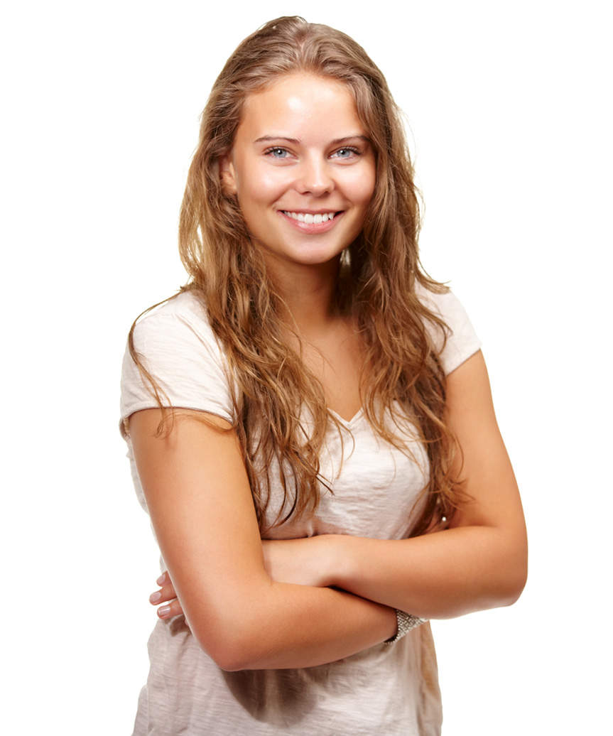 Long Hairstyle With Natural Loose Beachy Waves - view from the side
