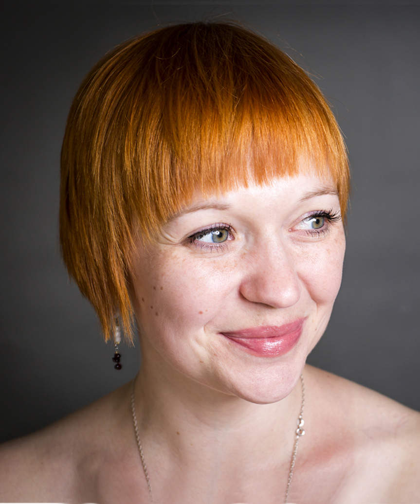 Short Vibrant Bowl Haircut - view from the side