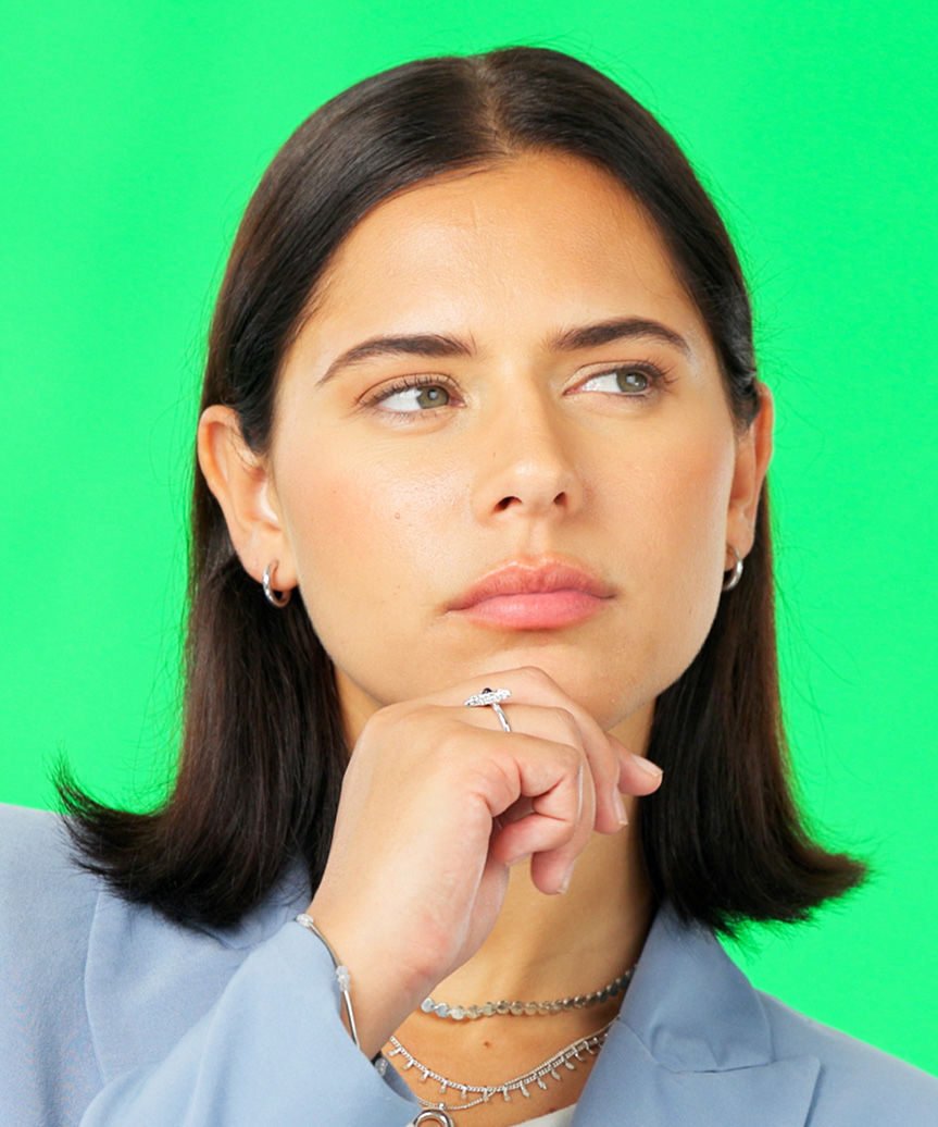 Sleek Sophisticated Blunt-Cut Bob - view from the side