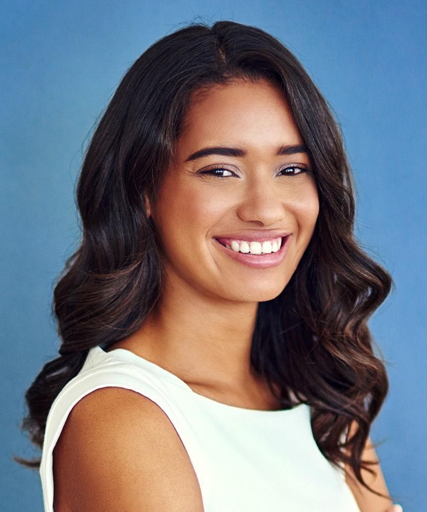 Voluminous Medium-Length Hairstyle With Soft Curls - view from the side