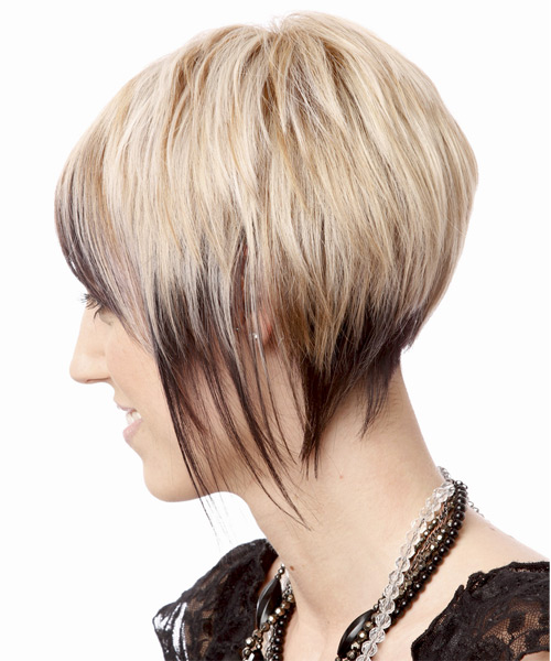  Two-Toned Hairstyle With Tapered Back And Long Sides - side on view