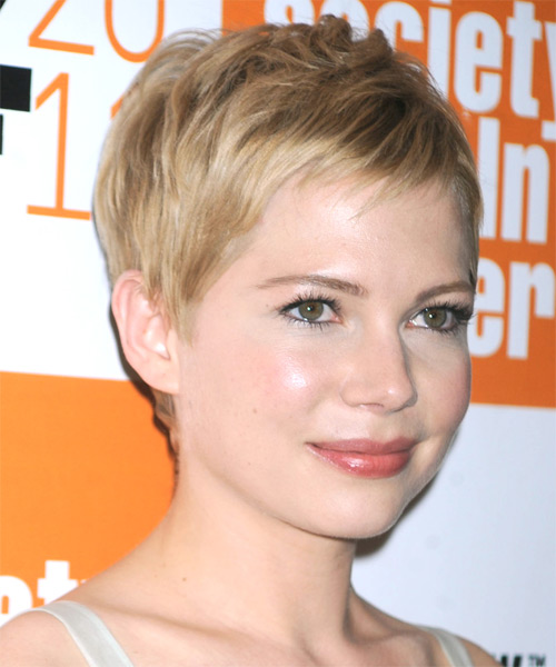 Michelle Williams Short Straight Hairstyle