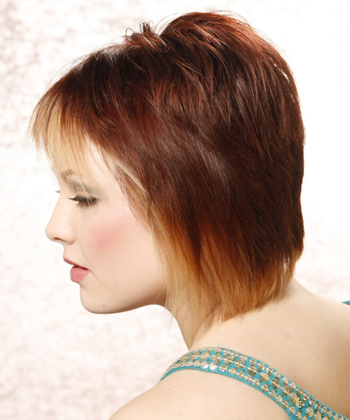  Wispy Layered Hairstyle - side on view