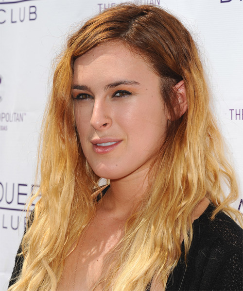 Rumer Willis Long Straight Golden Blonde Hairstyle 29300 | Hot Sex Picture