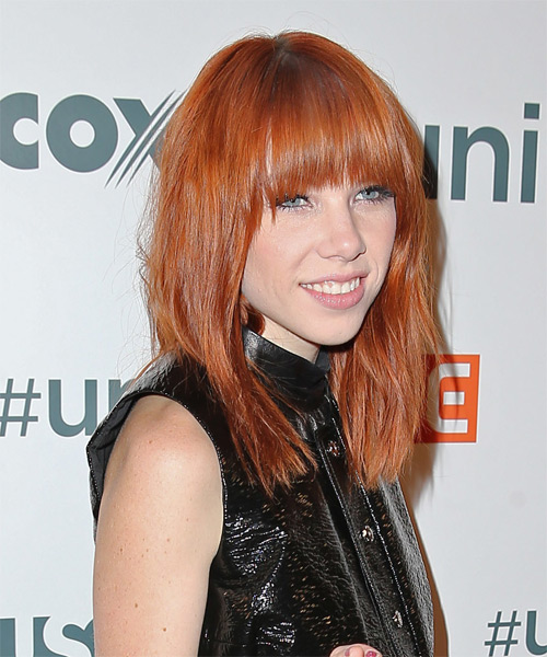 Carly Rae Jepsen  Long Straight - side on view