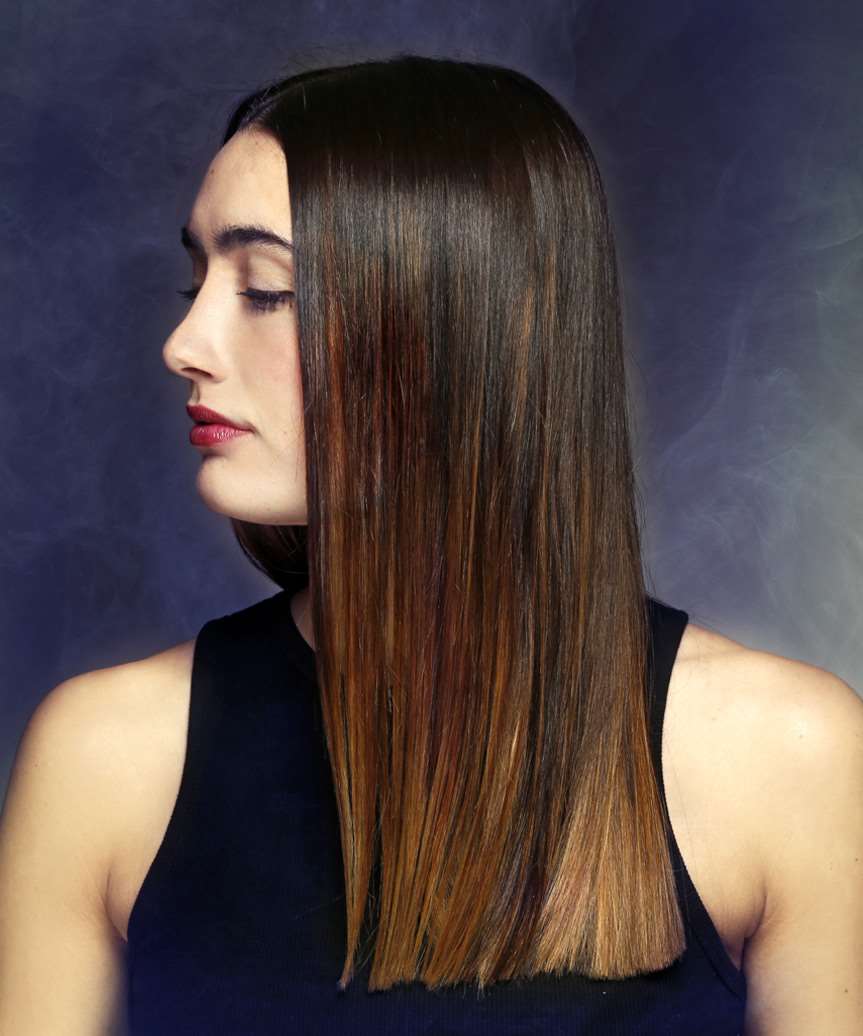 Layered Hair Razor Cuts And One Length Cuts