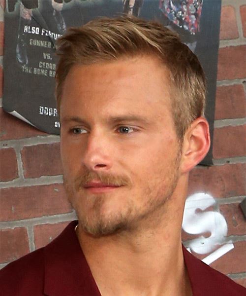 Alexander Ludwig Short Straight    Blonde - side view