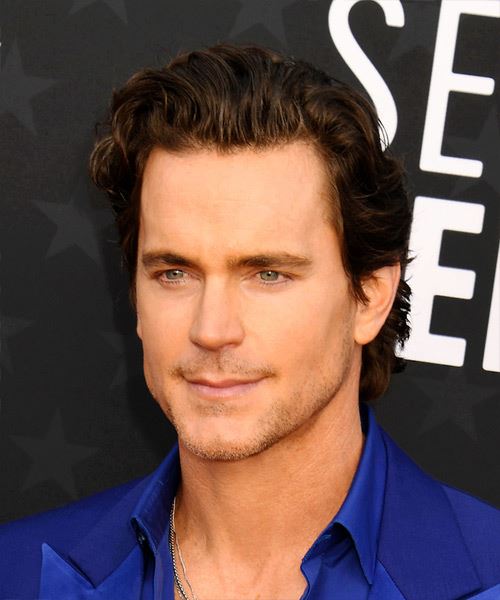 Matt Bomer Short Hairstyle With Highlights - side view