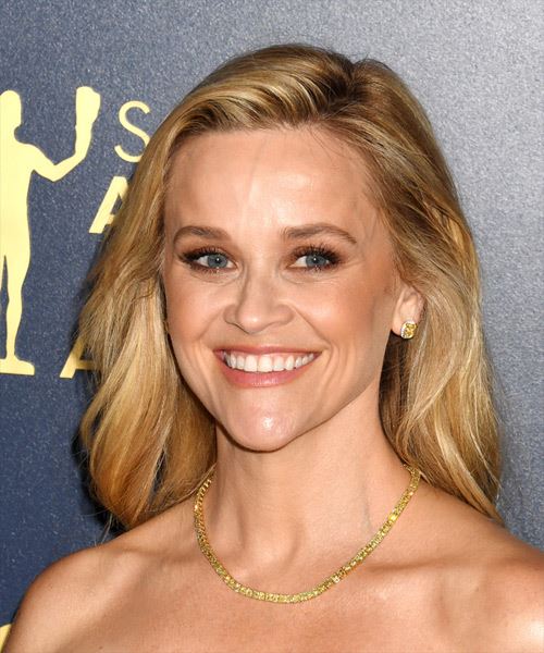 Reese Witherspoon Long Everyday Hairstyle - side view