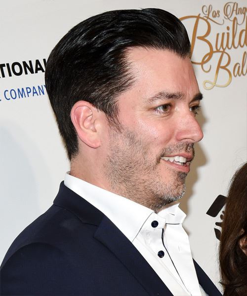 Jonathan Scott Short Easy-Going Hairstyle - side view