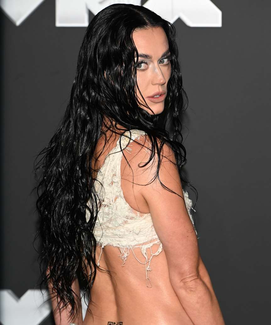 Katy Perry Black Mermaid Waves - side view