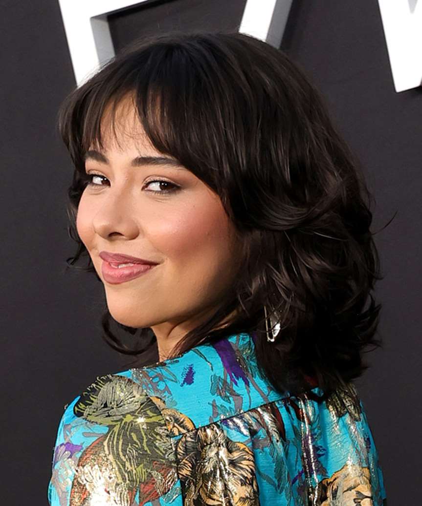 Xochitl Gomez Bob Haircut With Curls - side view