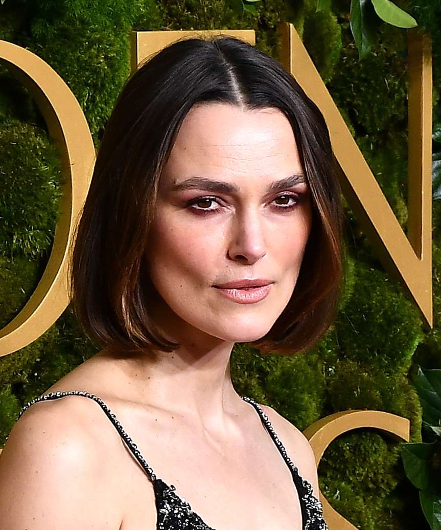 Keira Knightley Bob Haircut - Golden Globe Awards 2025 - side view