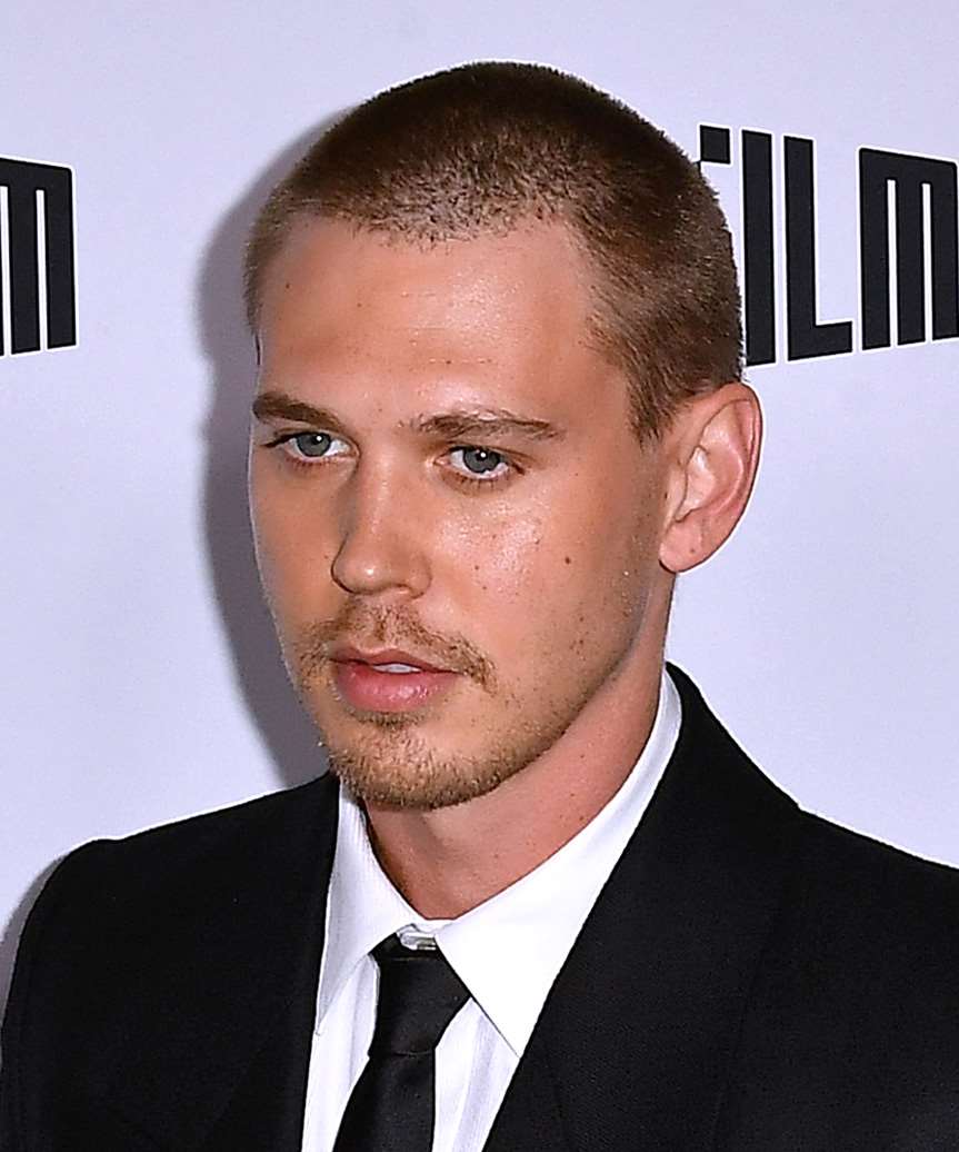 Austin Butler Buzz Hair Cut - side view