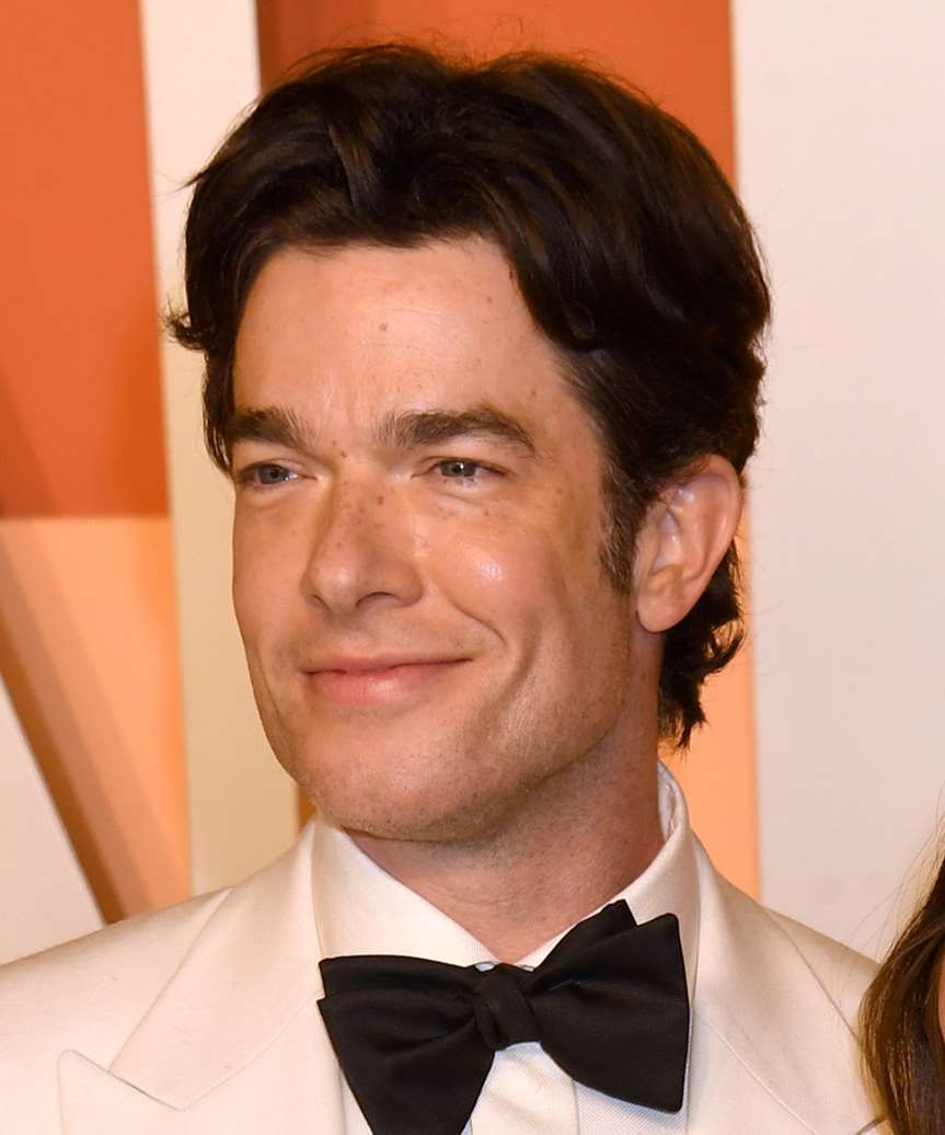 John Mulaney Hairstyle With Gentle Waves - side view