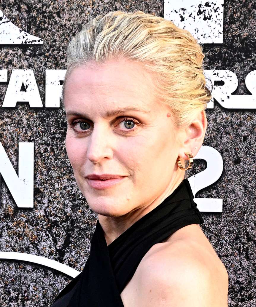 Denise Gough Pulled-Back Hairstyle - side view