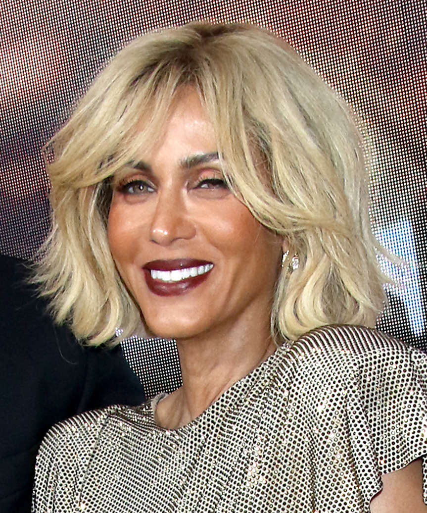 Nicole Ari Parker Blunt Cut Bob With Subtle Waves - side view