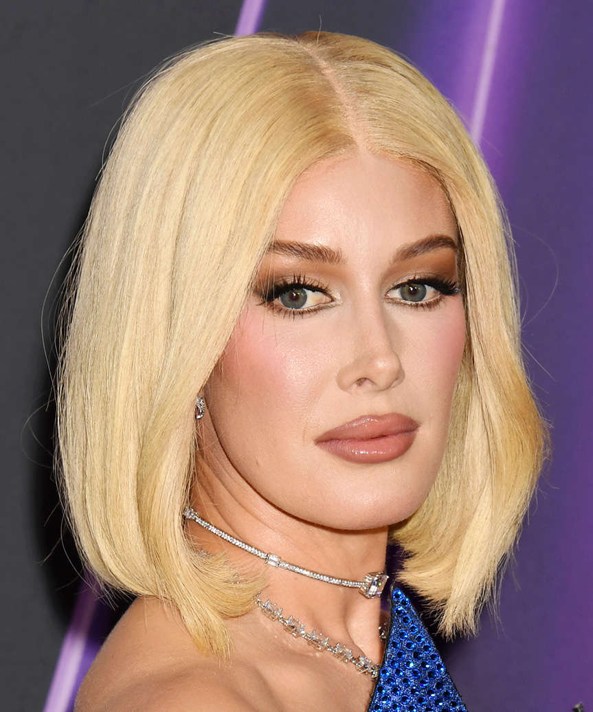 Heidi Montag Sophisticated Bob Haircut - side view