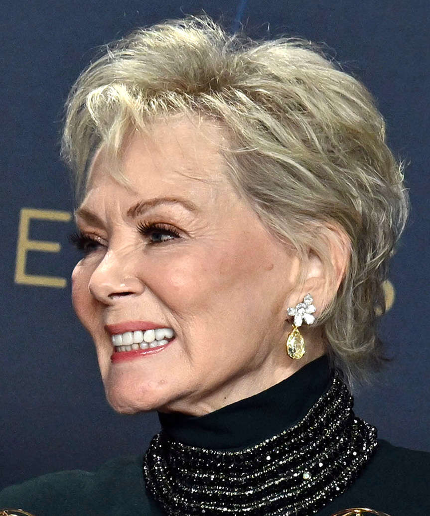 Jean Smart Well Styled Pixie Hair Cut - side view