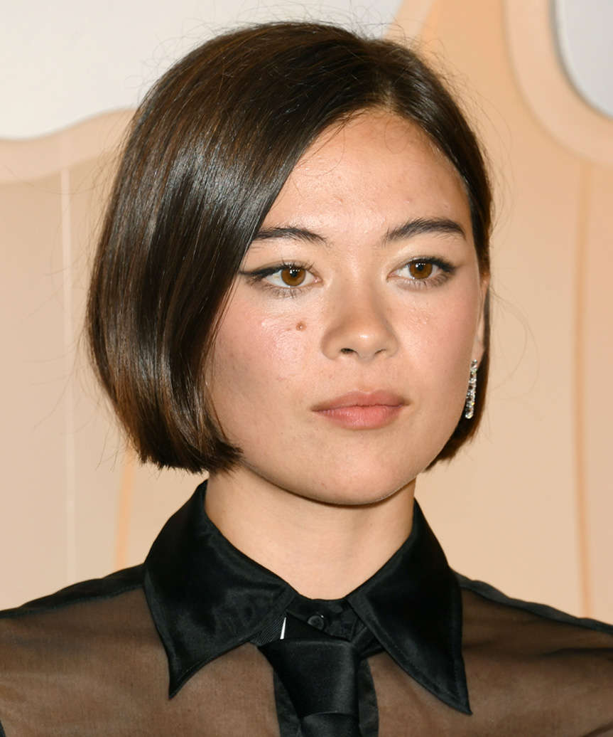 Lukita Maxwell Short Blunt Cut Bob - side view