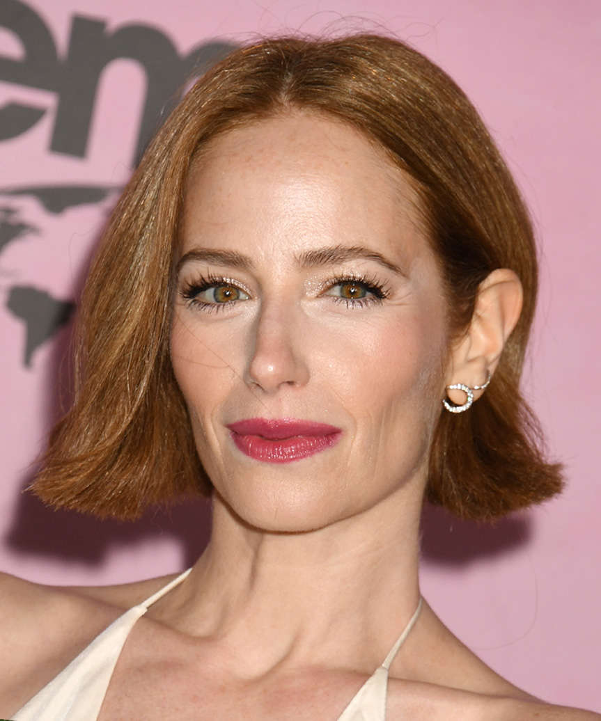 Jaime Ray Newman Bottleneck Bob Haircut - side view