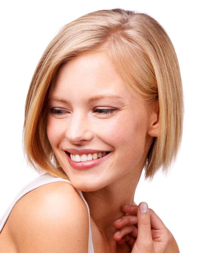 Short And Modern Sleek Bob Haircut - side view