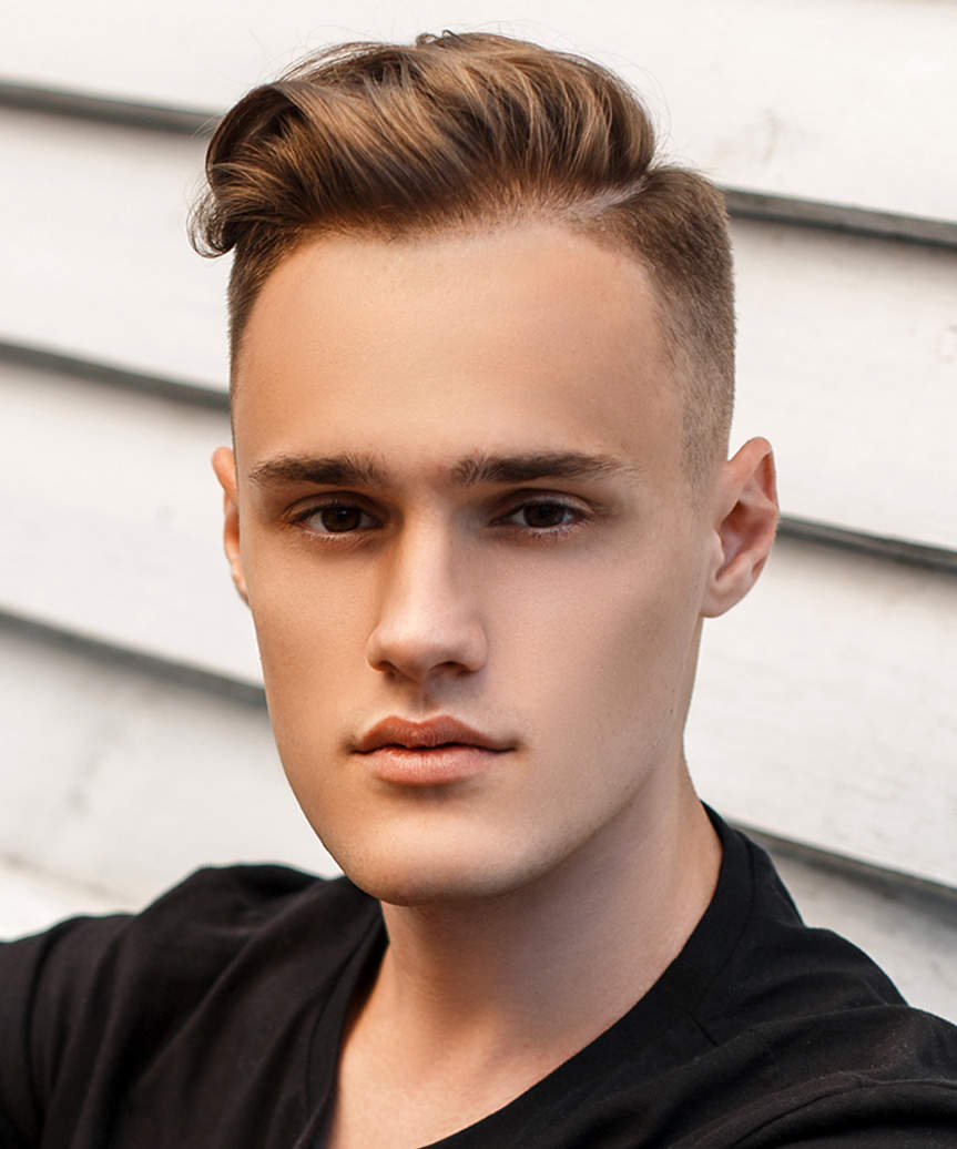 Short Hairstyle For Men - side view