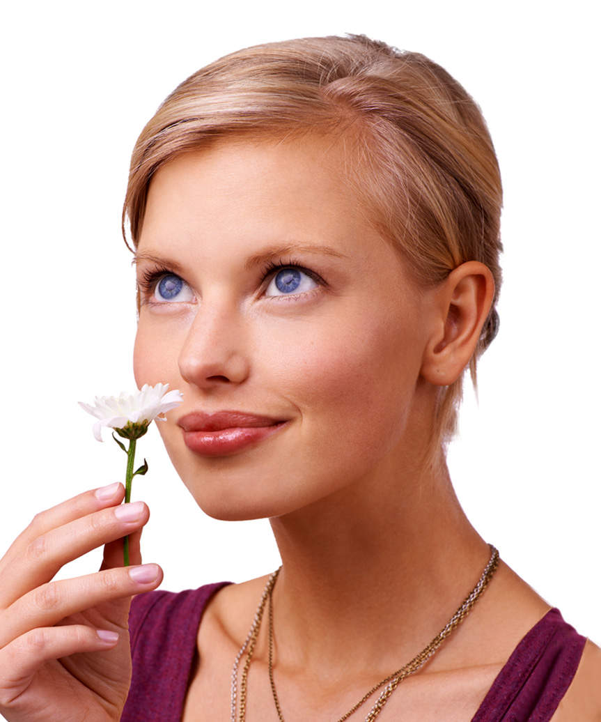 Pixie Cut With Side Part - side view