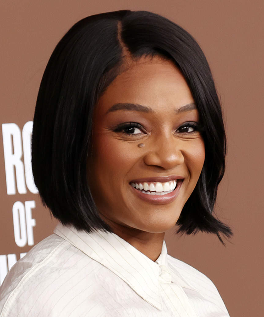 Tiffany Haddish Short Bob Cut - side view