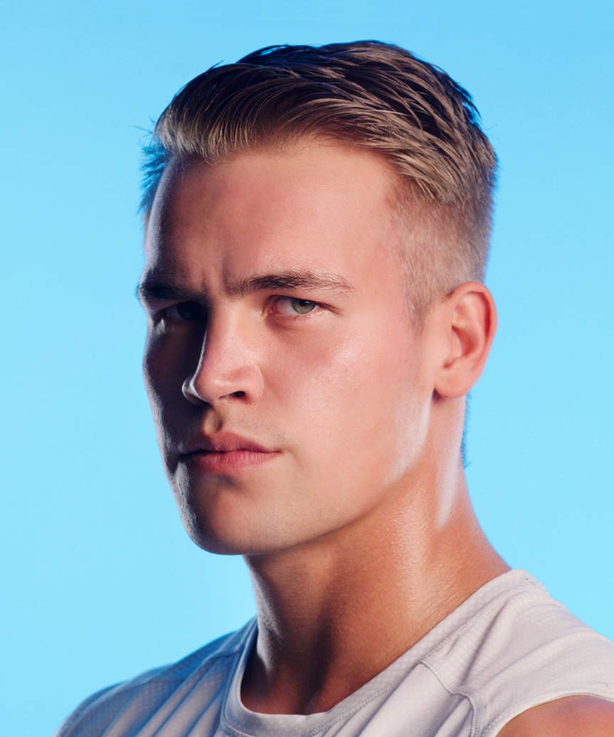 Short Classic Hairstyle For Men - side view