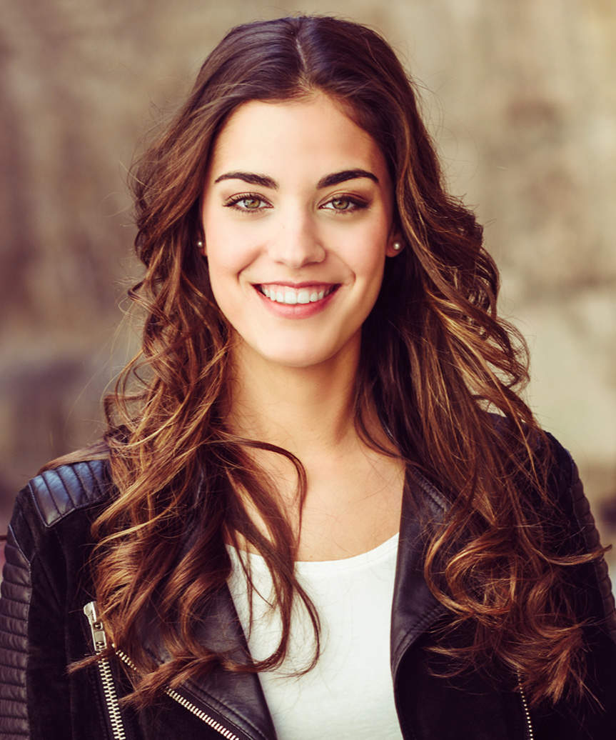 Long Hairstyle With Soft Voluminous Waves And Curls - side view