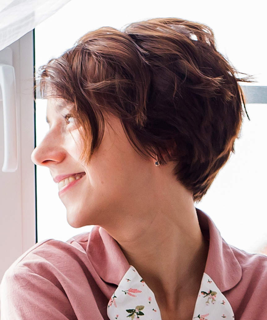 Short Hairstyle - side view
