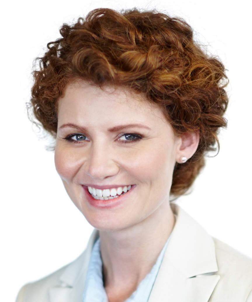Short Youthful Hairstyle With Curls - side view