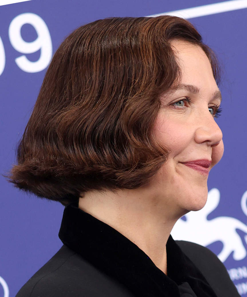 Maggie Gyllenhaal Retro Vintage Bob - side view