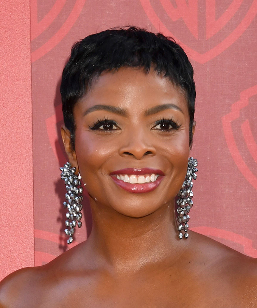 Janelle James Chic Textured Pixie Cut - side view