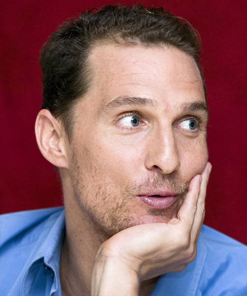 Matthew McConaughey Short Wavy - side view