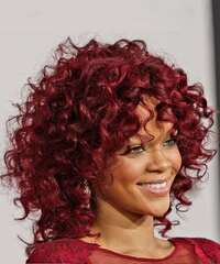 Rihanna Hairstyle - click to view hairstyle information