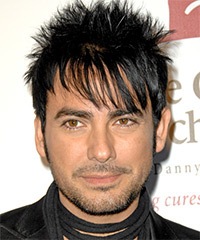 Beto Cuevas Short Straight   Black    Hairstyle