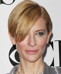 Cate Blanchett Short Straight     Hairstyle  - Visual Story