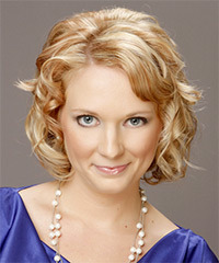 Short Bob Haircut With Bouncy Curls For Long Face Shapes- Visual Story