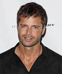 David Charvet Short Straight   Dark Grey   Hairstyle
